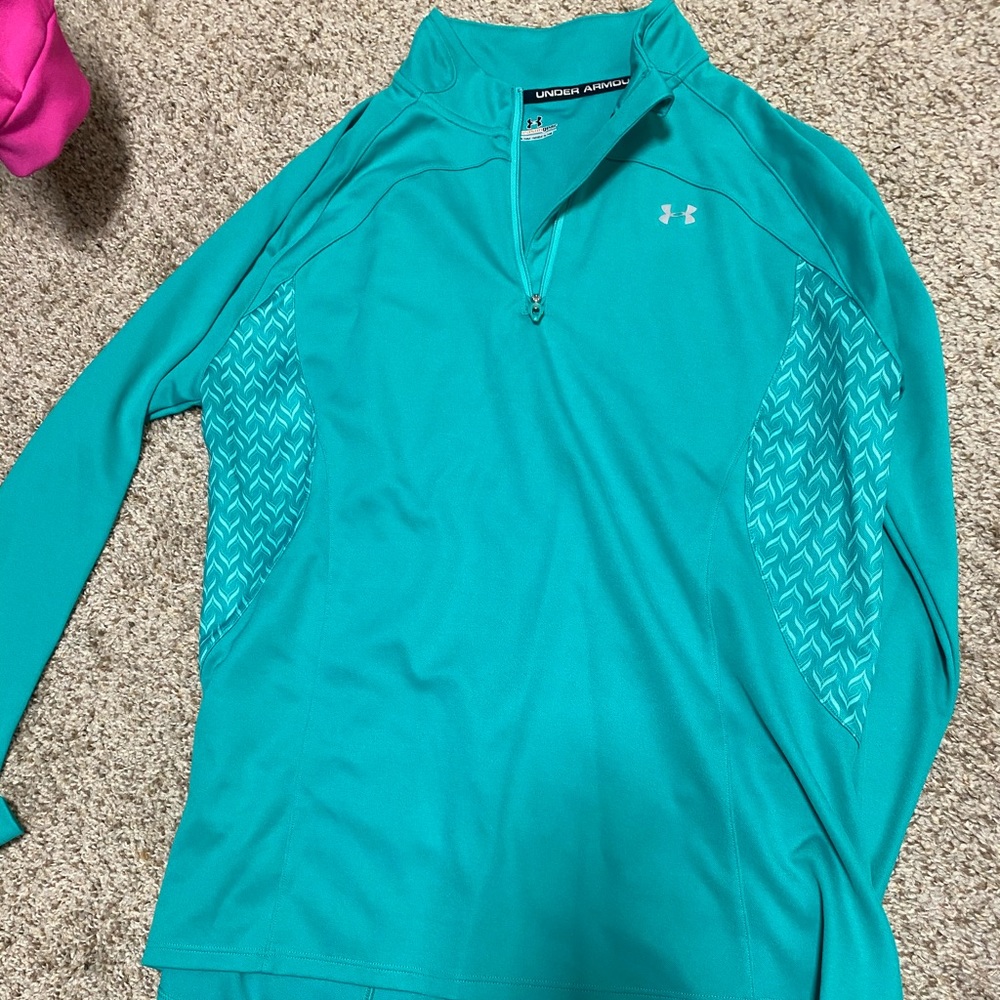 Under Armour running 1/2 zip pullover